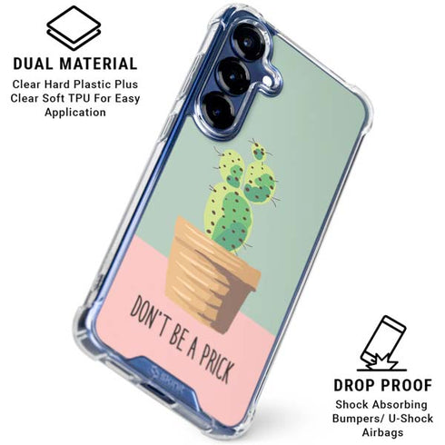 Cactus Prick Galaxy S25 Clear Case